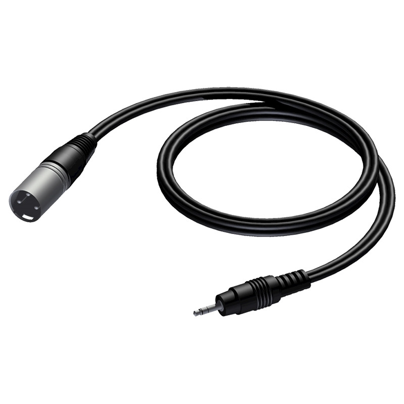 

Кабель аудио 1xMini Jack - 1xXLR Procab CAB714S/1.5 1.5m, CAB714S/1.5 1.5m