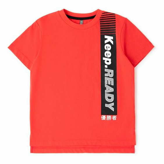 

Футболка детская Crockid КР 301611 цв. красный р. 122, КР 301611