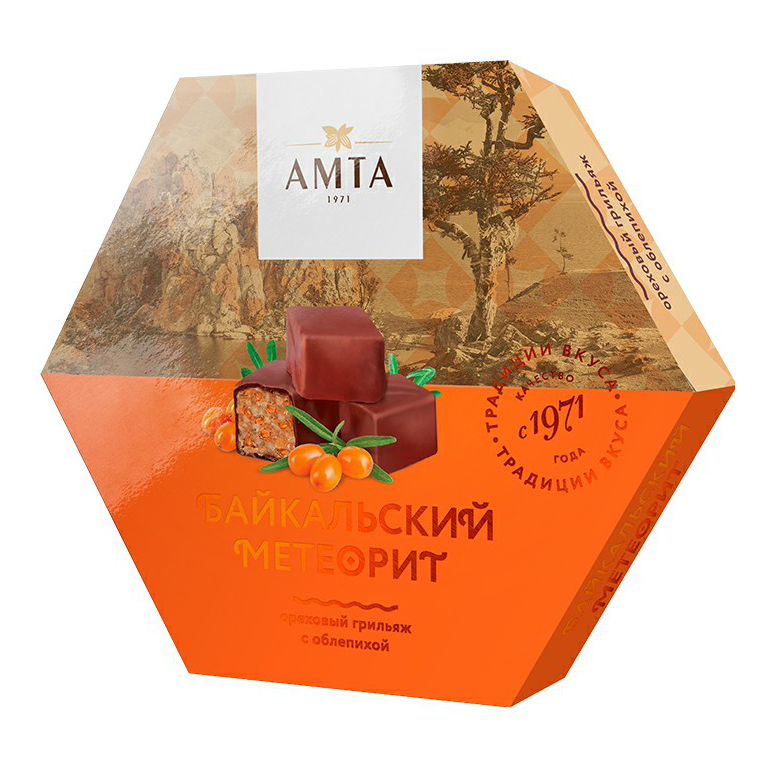 

Конфеты Амта Байкальский метеорит с облепихой 170 г