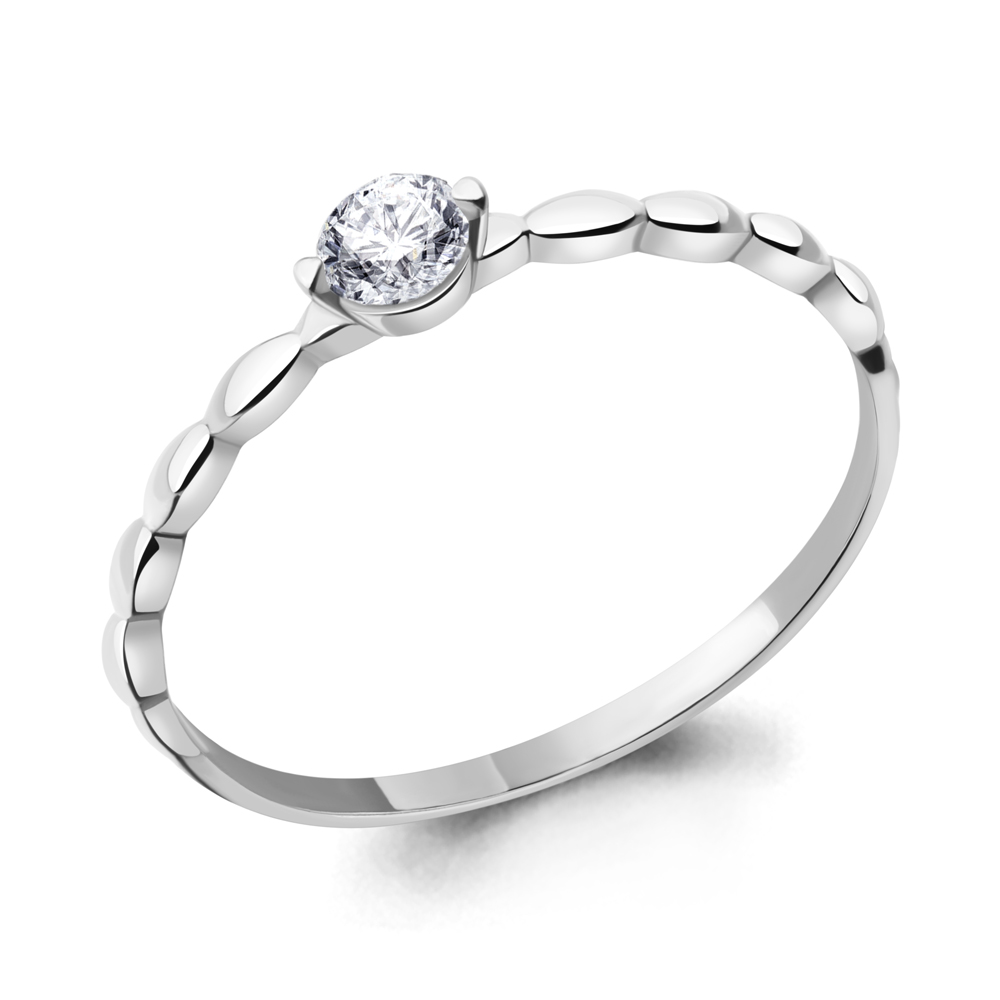 

Кольцо из серебра с фианитом Aquamarine Aquamarine 67177А_925_р р. 15,5, 67177А_925_р