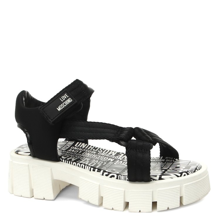 

Сандалии женские Love Moschino JA16216G черные 36 EU, Черный, JA16216G