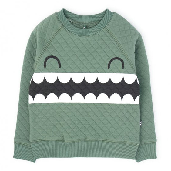 

Свитшот детский Crockid КР 301452 цв. лесной мох р. 98, КР 301452