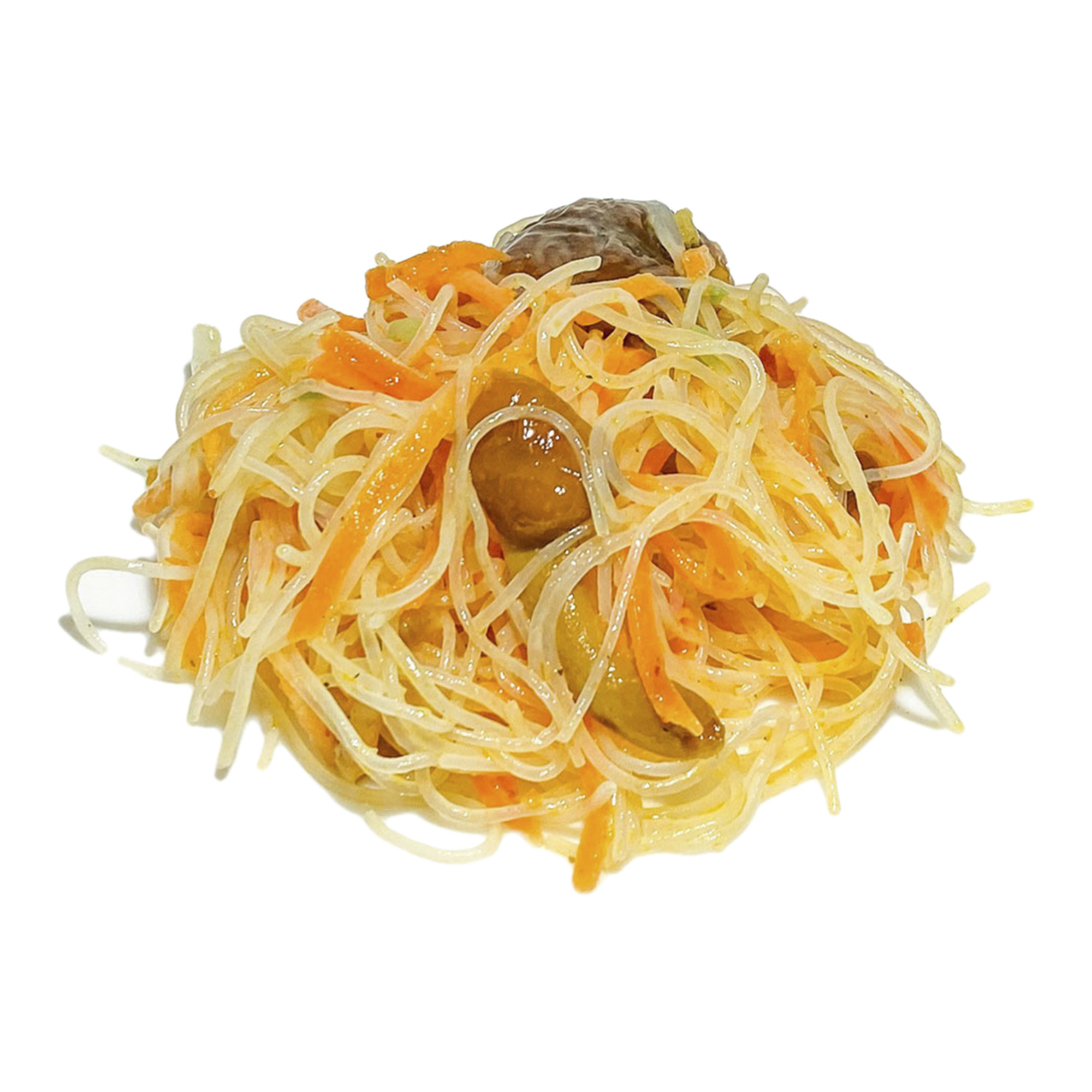 

Закуска Фунчоза с грибами и морковью по-корейски +-100 г