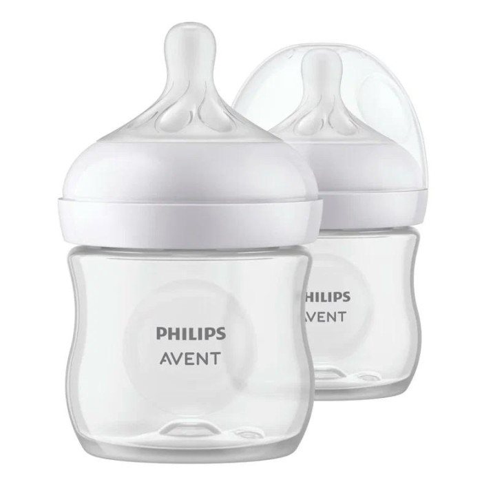 Бутылочки Philips Avent Natural Response с рождения 125 мл 2 шт прозрачные 2749₽