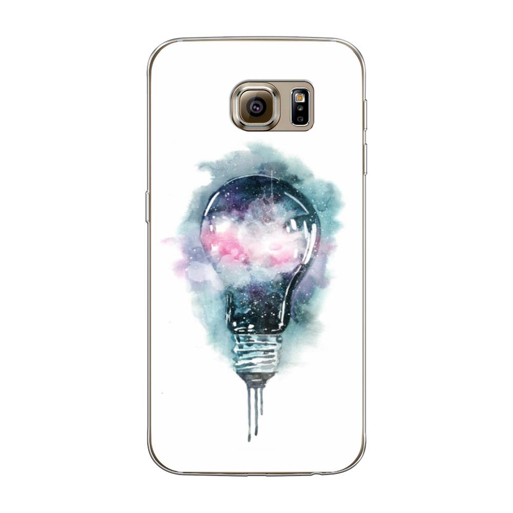

Чехол на Samsung Galaxy S6 "Волшебная лампа", Белый;серый, 24350-4