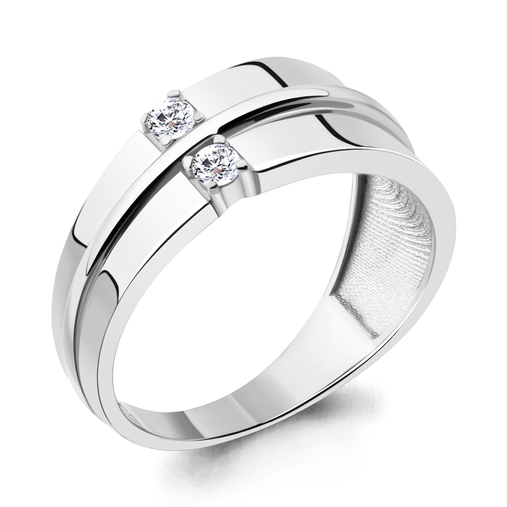 

Кольцо из серебра с фианитом Aquamarine Aquamarine 67168А_925_р р. 20, 67168А_925_р