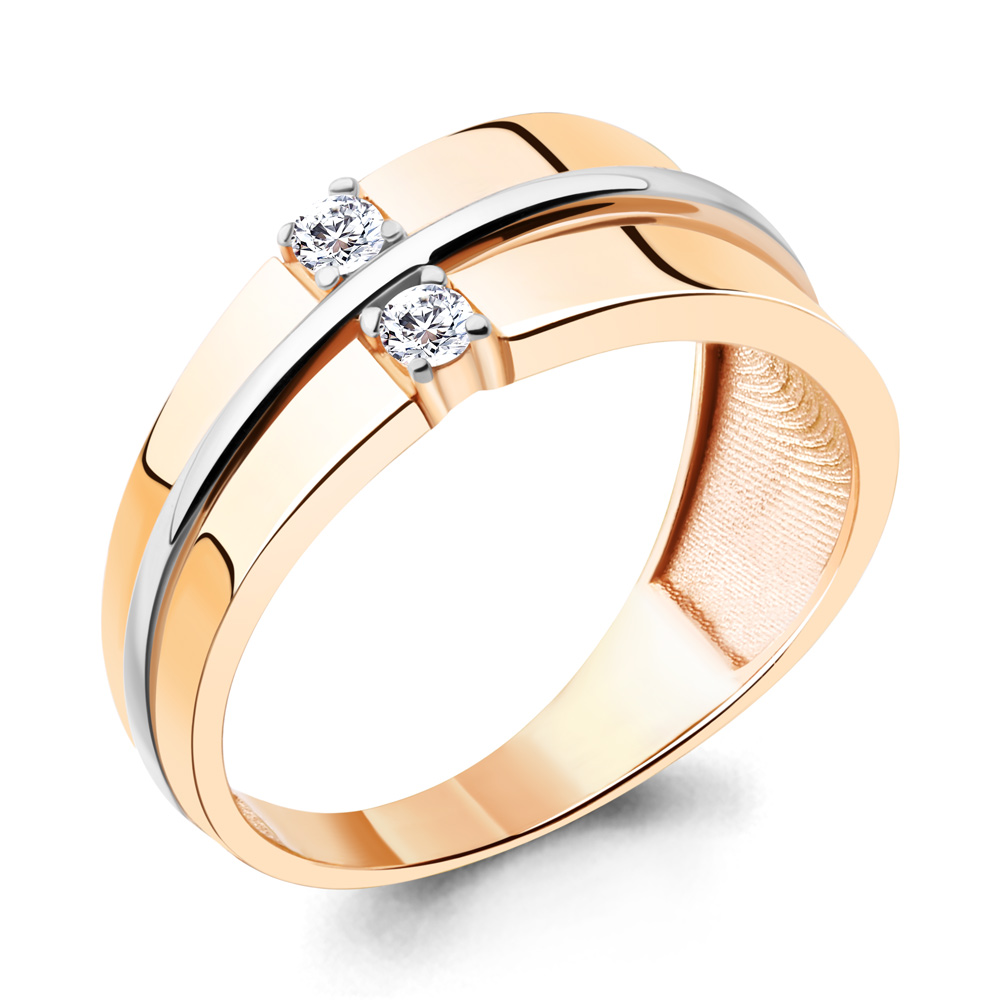 

Кольцо из серебра с фианитом Aquamarine Aquamarine 67168А_925_з р, 67168А_925_з