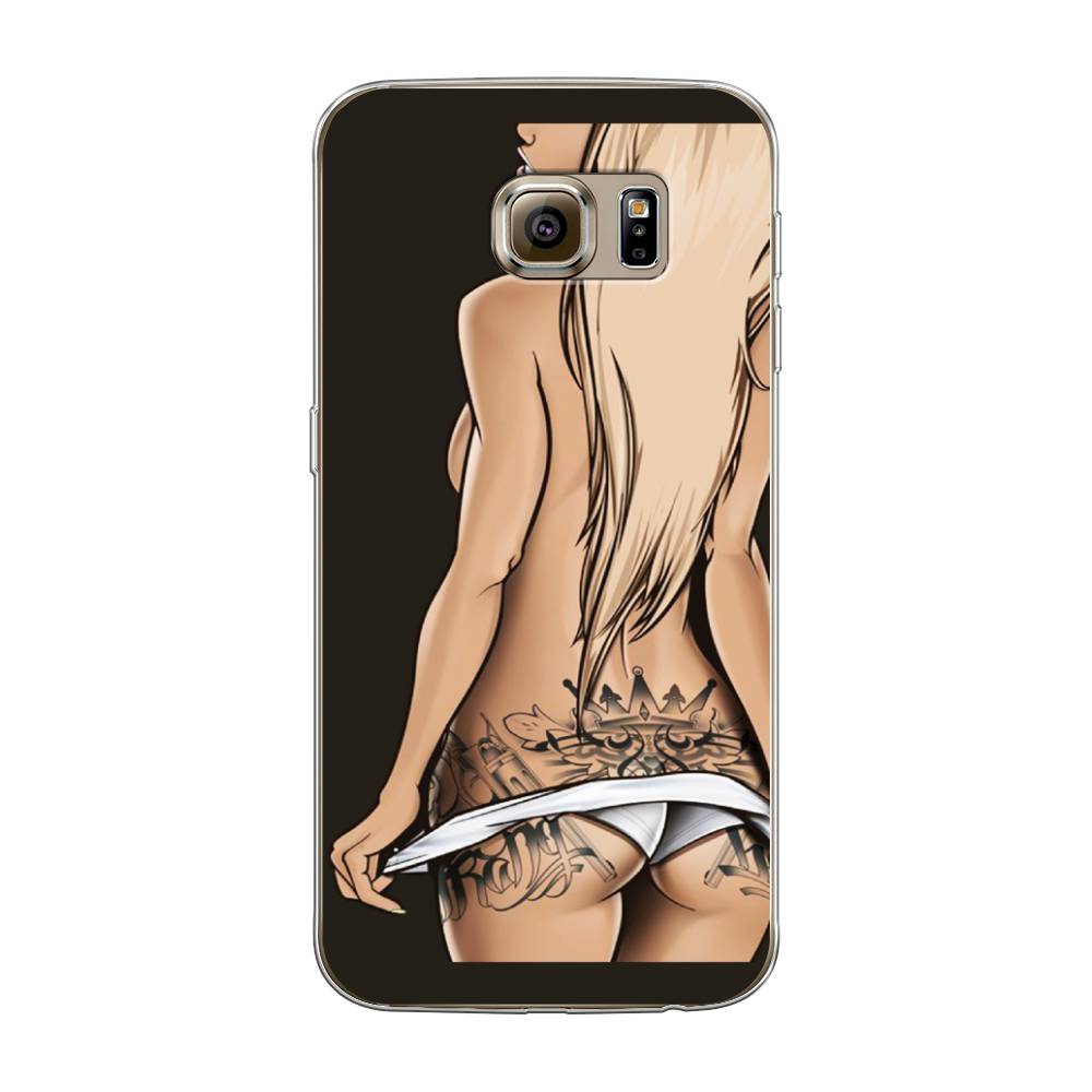 

Чехол на Samsung Galaxy S6 "Обнаженная девушка", 24350-6