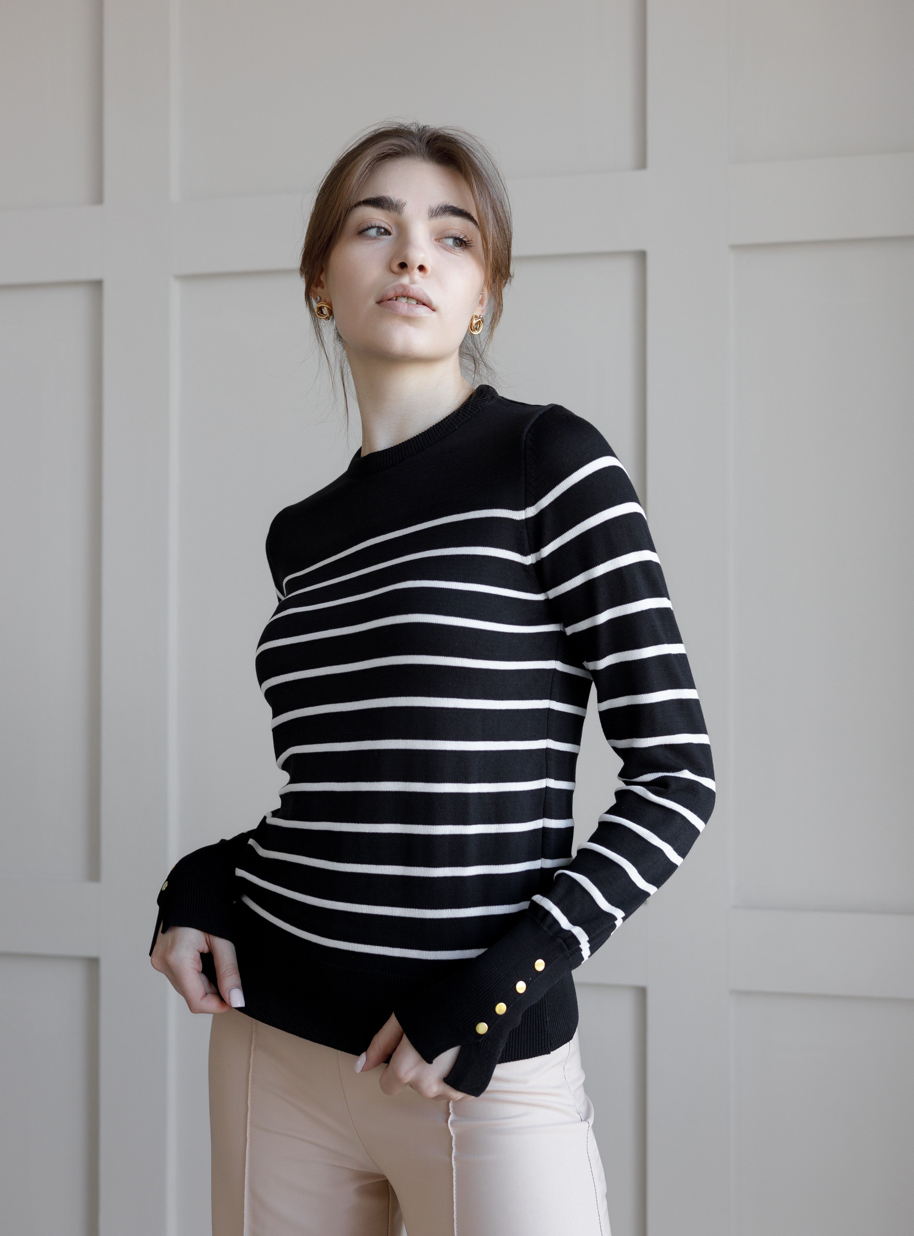 

Джемпер женский Beauty Bell 307 черный S/M, 307