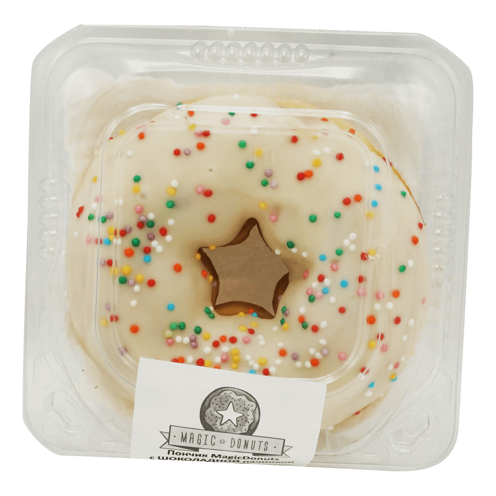 

Пончик Magic Donuts заварной с шоколадной начинкой 100 г