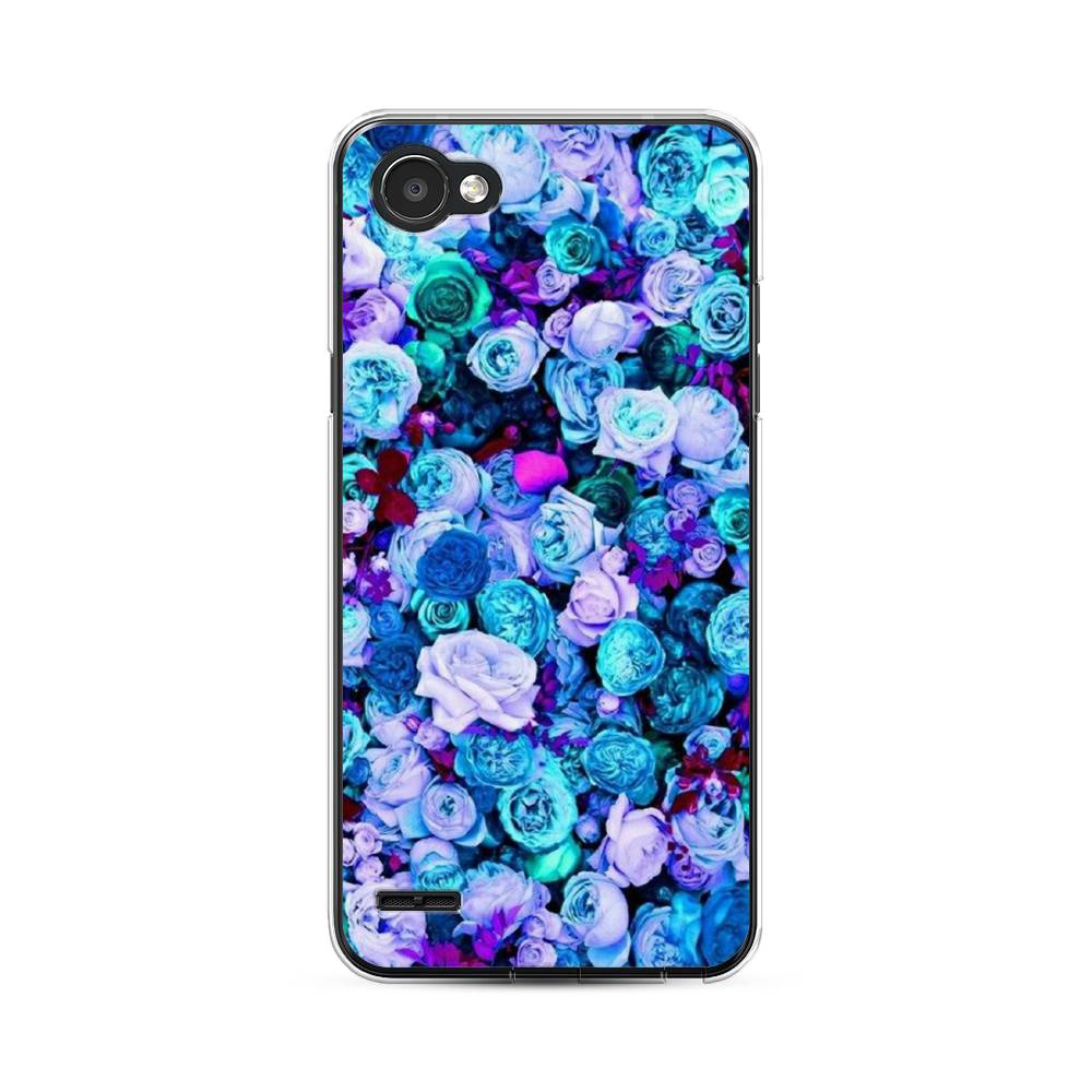 

Чехол для LG Q6 "Цветочный ковер", Фиолетовый, 83150-2