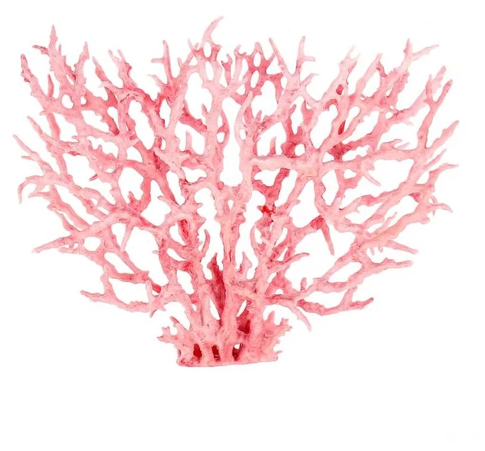 Коралл Veny's пластиковый большой 24,5 х 4 х 19 см, розовый