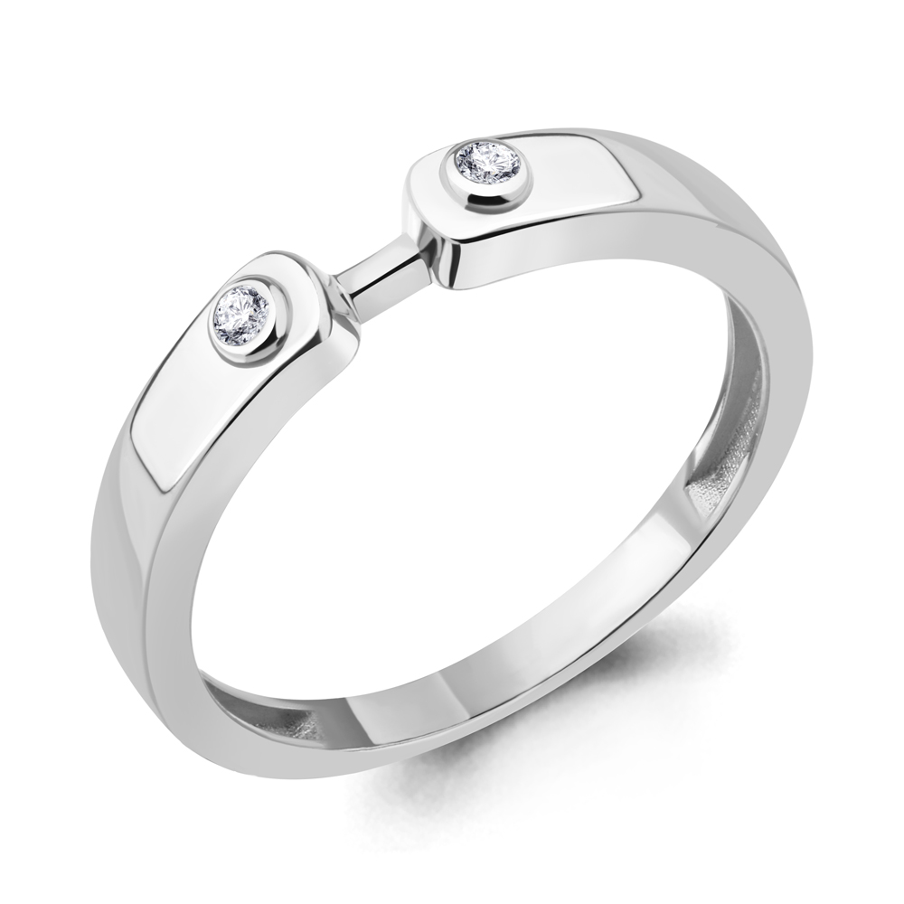 

Кольцо из серебра с фианитом Aquamarine Aquamarine 67163А_925_р р. 17,5, 67163А_925_р