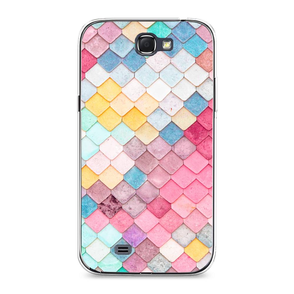 

Чехол Awog на Samsung Galaxy Note 2 / Самсунг Note 2 "Нежные ромбики", Красный, 23250-4
