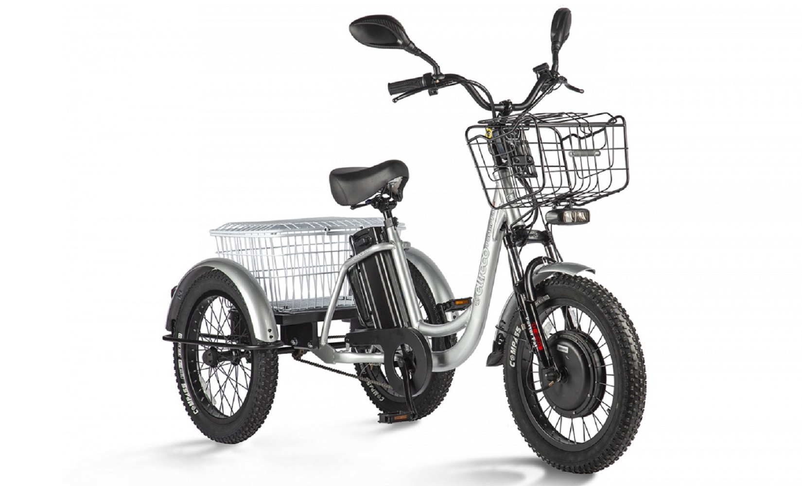 

Электровелосипед Eltreco Porter Fat 500 (2022) (Серый)