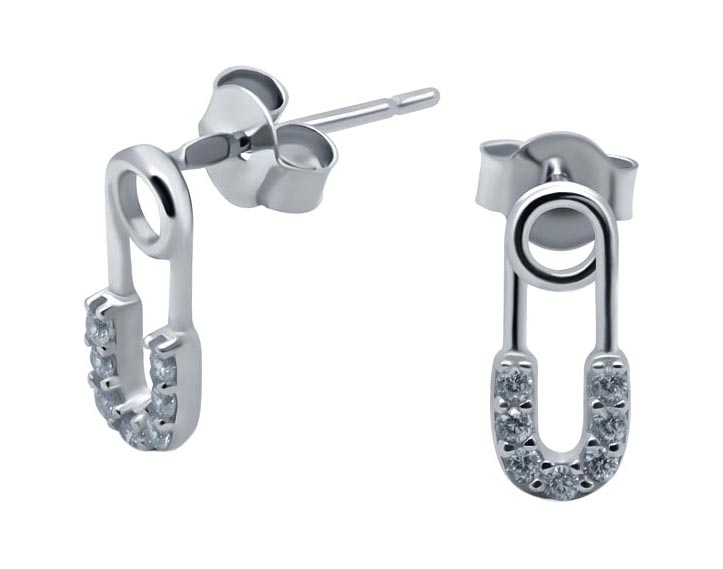 

Серьги из серебра с фианитом Silver Wings 0221113564., 0221113564.