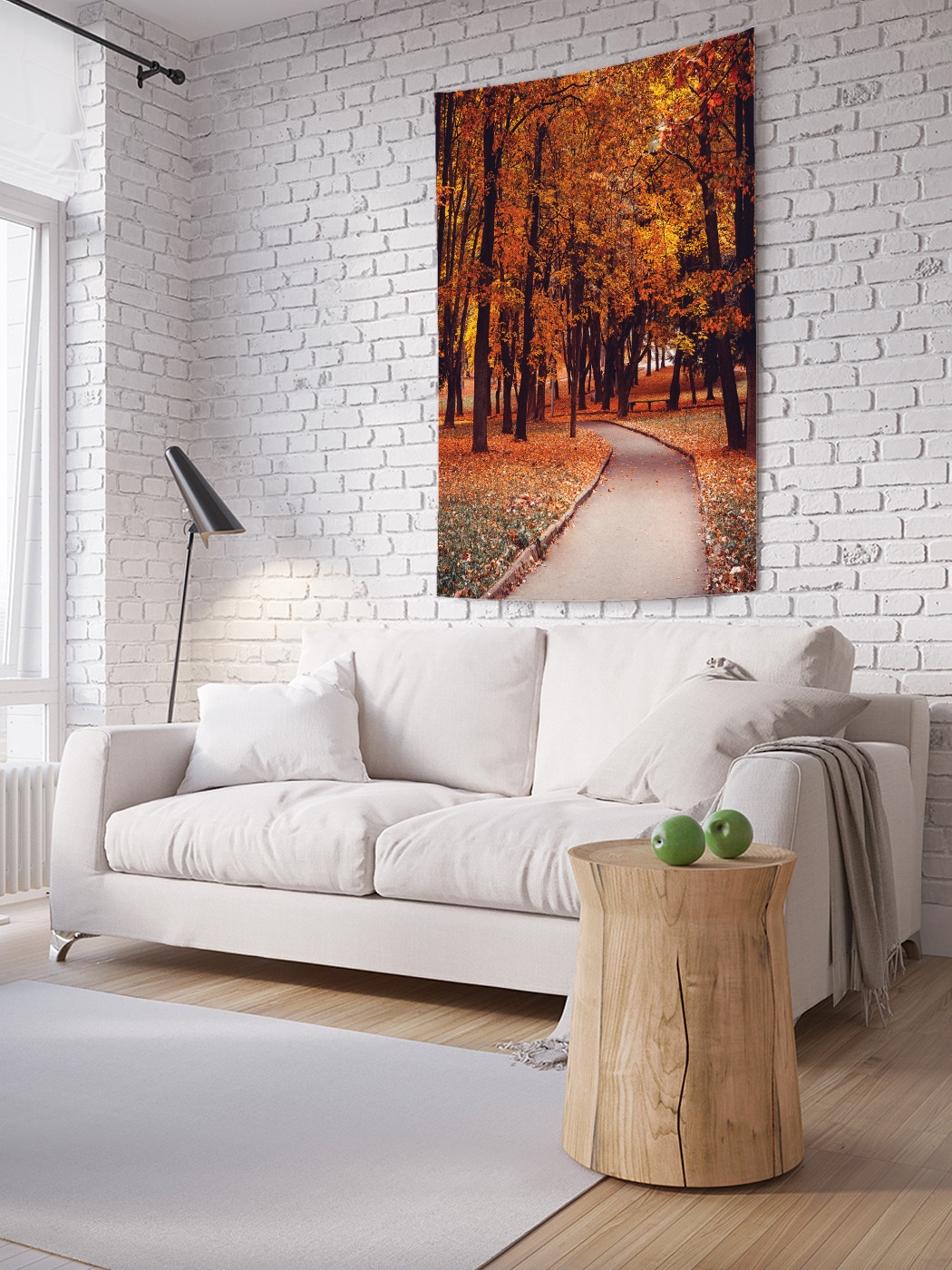 

Вертикальное фотопанно на стену JoyArty Осенний парк 150x200 см, Осенний парк