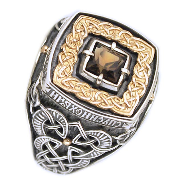 

Кольцо из серебра с раухтопазом р. 20,5 Persian KSZ036-RAUHTOPAZ, KSZ036-RAUHTOPAZ