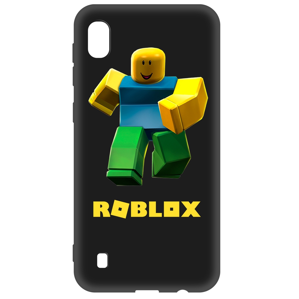 Чехол-накладка Софт Roblox-Классический Нуб для Samsung Galaxy A10 (A105)