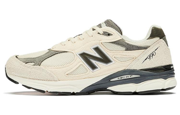 

Кроссовки унисекс New Balance NB 990 V3 Teddy Made бежевые 42 EU, Бежевый, NB 990 V3 Teddy Made