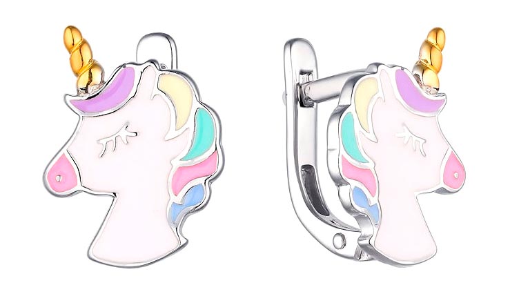 

Серьги из белого золота Dewi 402020001-dv, 402020001-dv