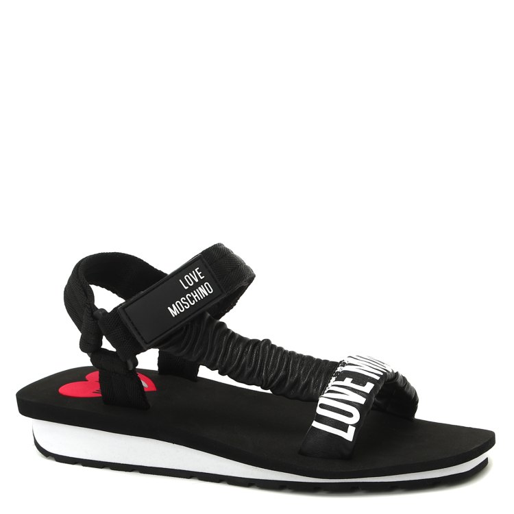 

Сандалии женские Love Moschino JA16143G черные 40 EU, Черный, JA16143G