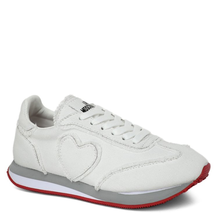 

Кроссовки женские Love Moschino JA15882G белые 39 EU, Белый, JA15882G