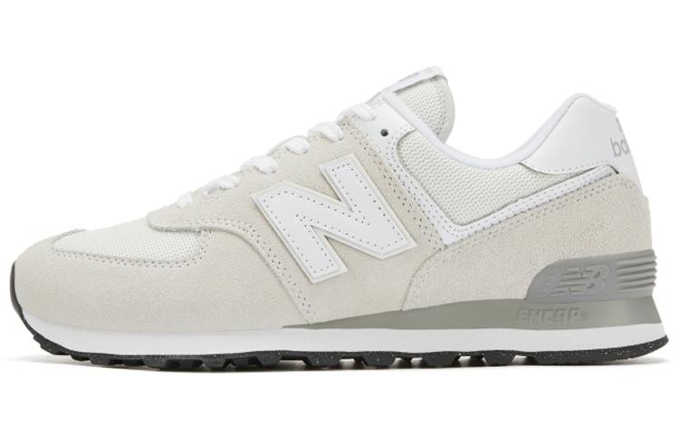 

Кроссовки унисекс New Balance NB 574 белые 39.5 EU, Белый, NB 574