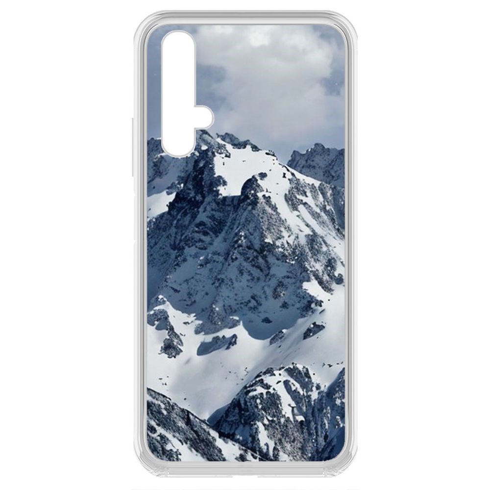 

Чехол-накладка Krutoff Clear Case Горы для Honor 20