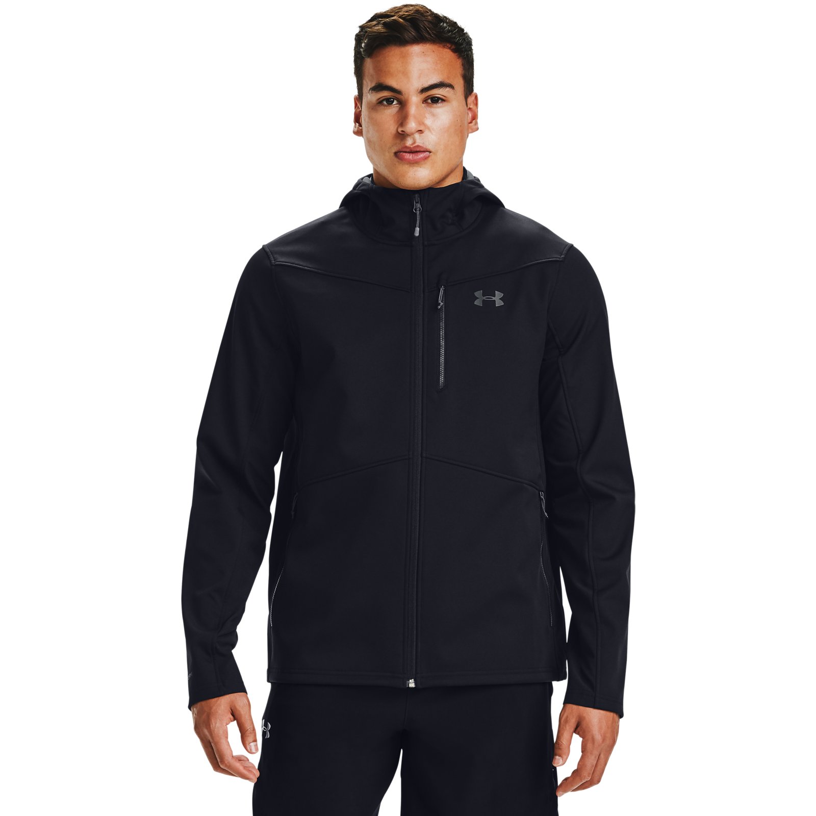 фото Толстовка мужская under armour 1355846-001 черная xxl