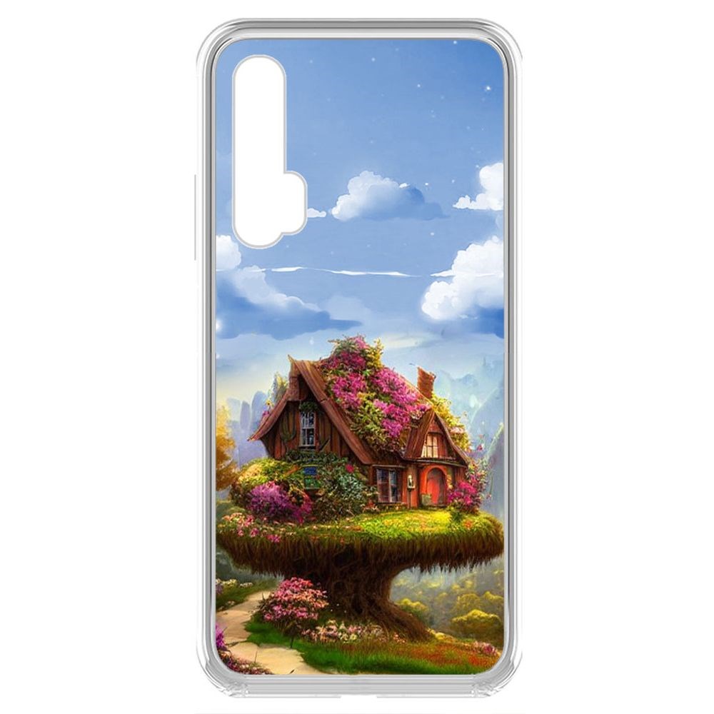 

Чехол-накладка Krutoff Clear Case Дом на дереве для Huawei Nova 5T