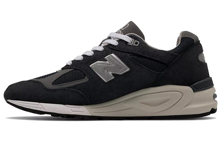 

Кроссовки унисекс New Balance NB 990 V2 черные 40.5 EU, Черный, NB 990 V2