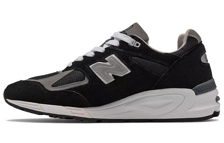 

Кроссовки унисекс New Balance NB 990 V2 черные 40.5 EU, Черный, NB 990 V2
