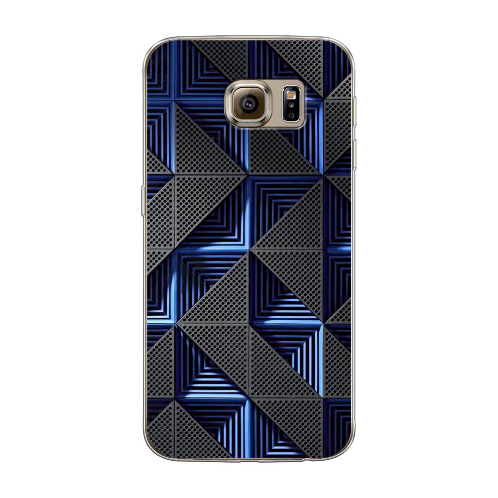 

Чехол на Samsung Galaxy S6 "IBM", Серый;синий, 24350-3