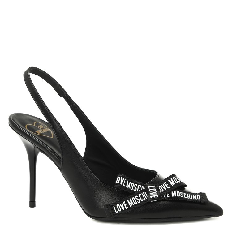 

Туфли женские Love Moschino JA10109G черные 38 EU, JA10109G