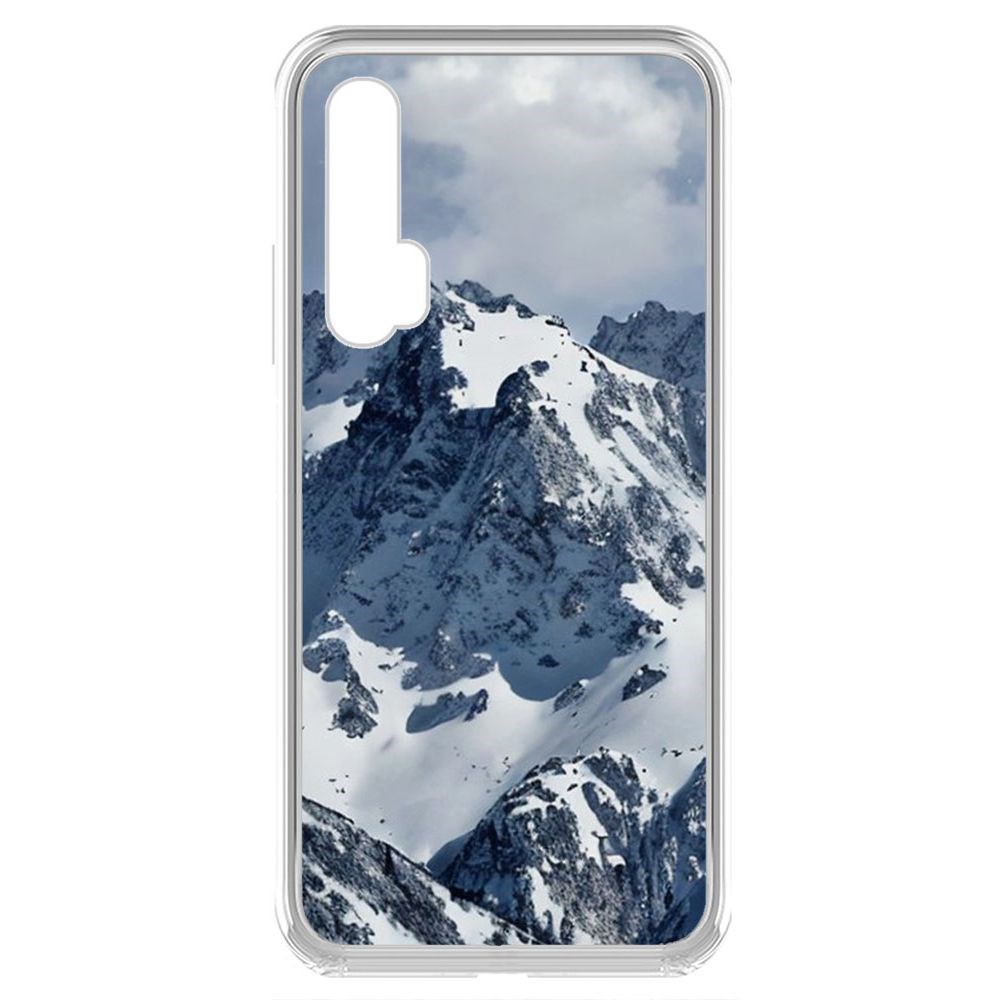 

Чехол-накладка Krutoff Clear Case Горы для Honor 20 Pro