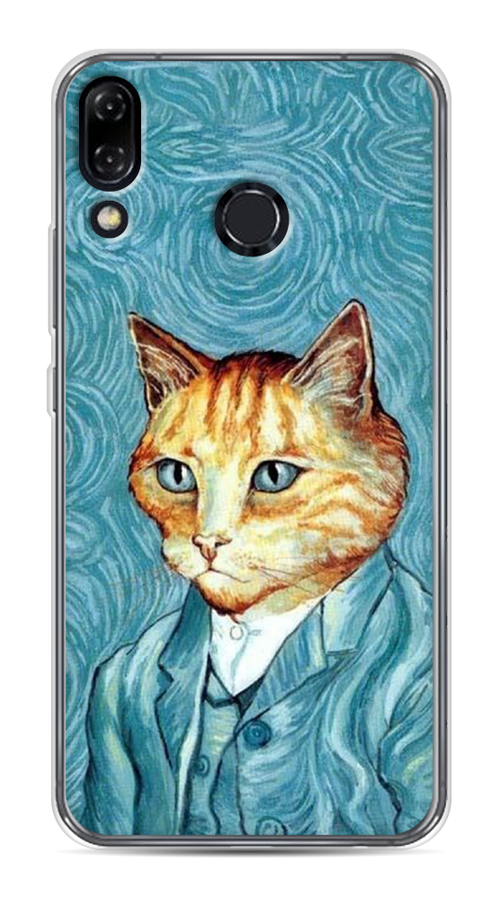 

Чехол Awog на Asus Zenfone 5 ZE620KL "Кот Ван Гог", Голубой;коричневый, 43350-2