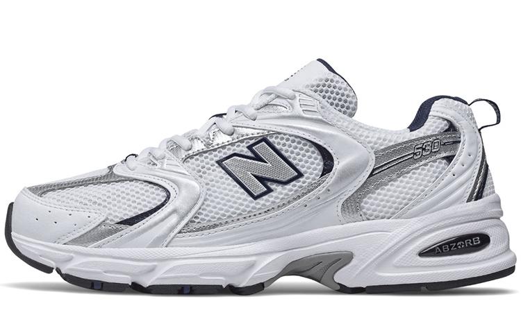 

Кроссовки унисекс New Balance NB 530 D белые 39.5 EU, Белый, NB 530 D