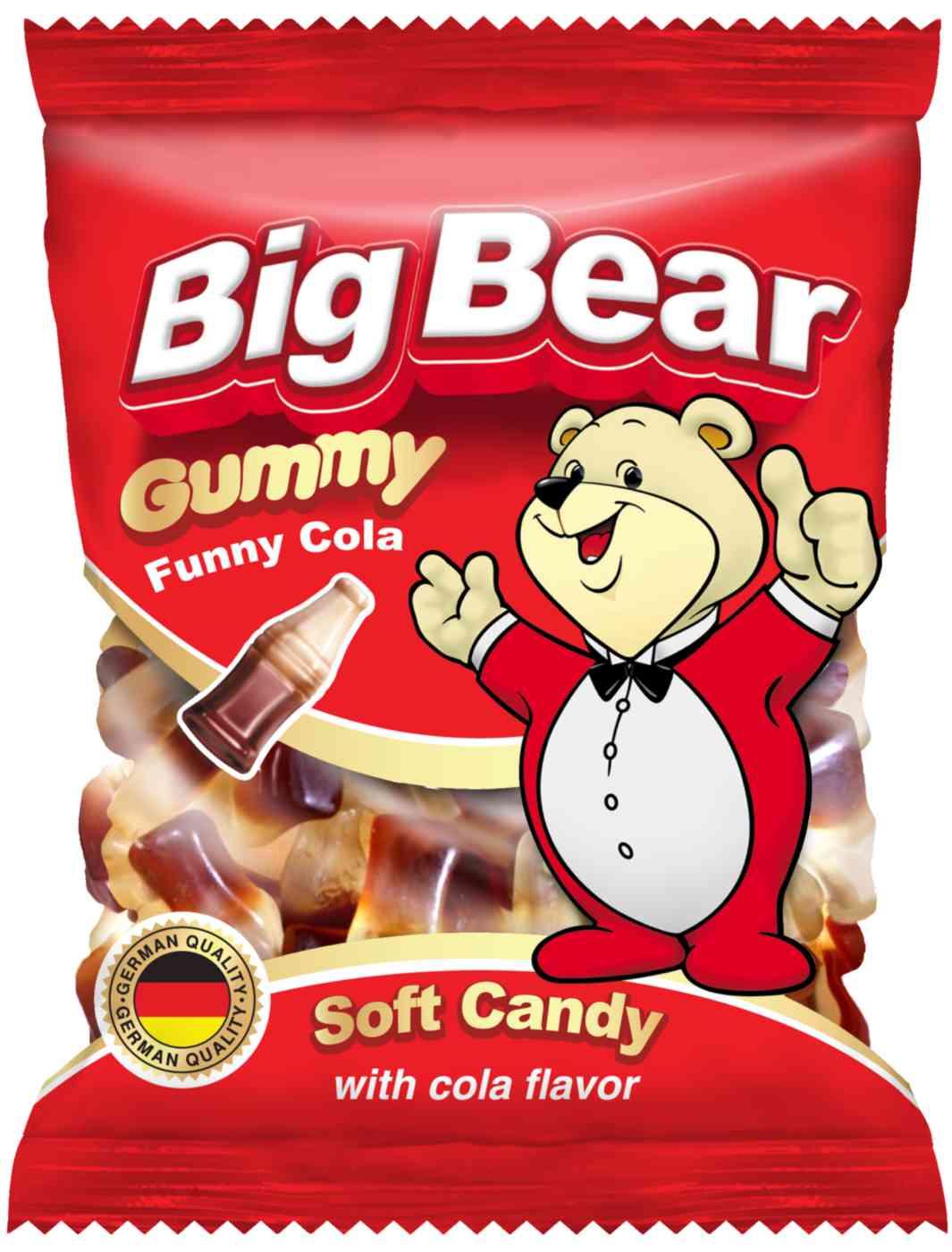 Мармелад Big Bear Фанни Кола жевательный 80 г Турция