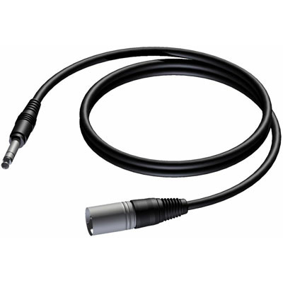 

Кабель аудио 1xJack - 1xXLR Procab CAB724/1.5 1.5m, CAB724/1.5 1.5m