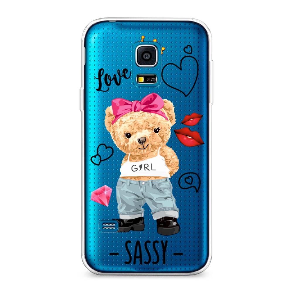 

Чехол на Samsung Galaxy S5 mini "Sugar Mommy", Голубой;белый;розовый, 24250-6