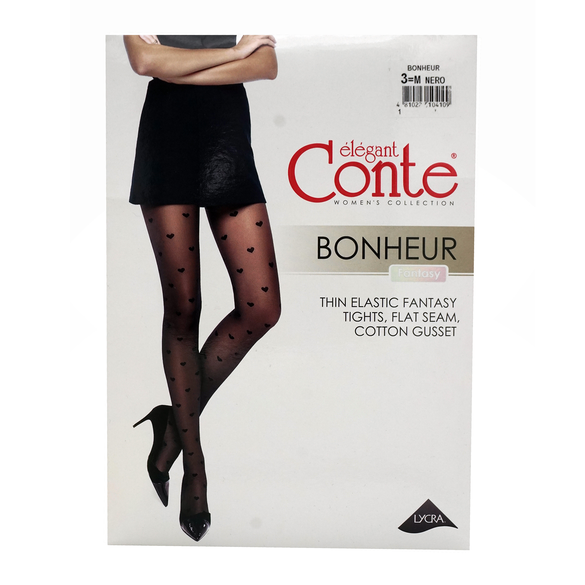 

Колготки женские Conte черные 3, Черный