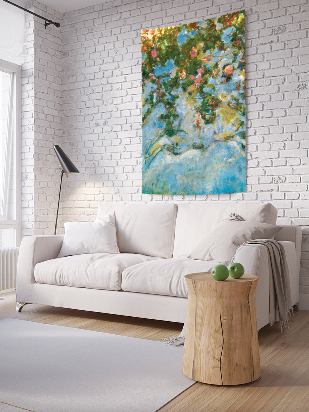 

Вертикальное фотопанно на стену JoyArty Садовый цвет 150x200 см, Садовый цвет