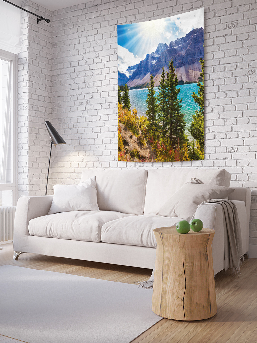 

Вертикальное фотопанно на стену JoyArty Горное озеро 150x200 см, Горное озеро