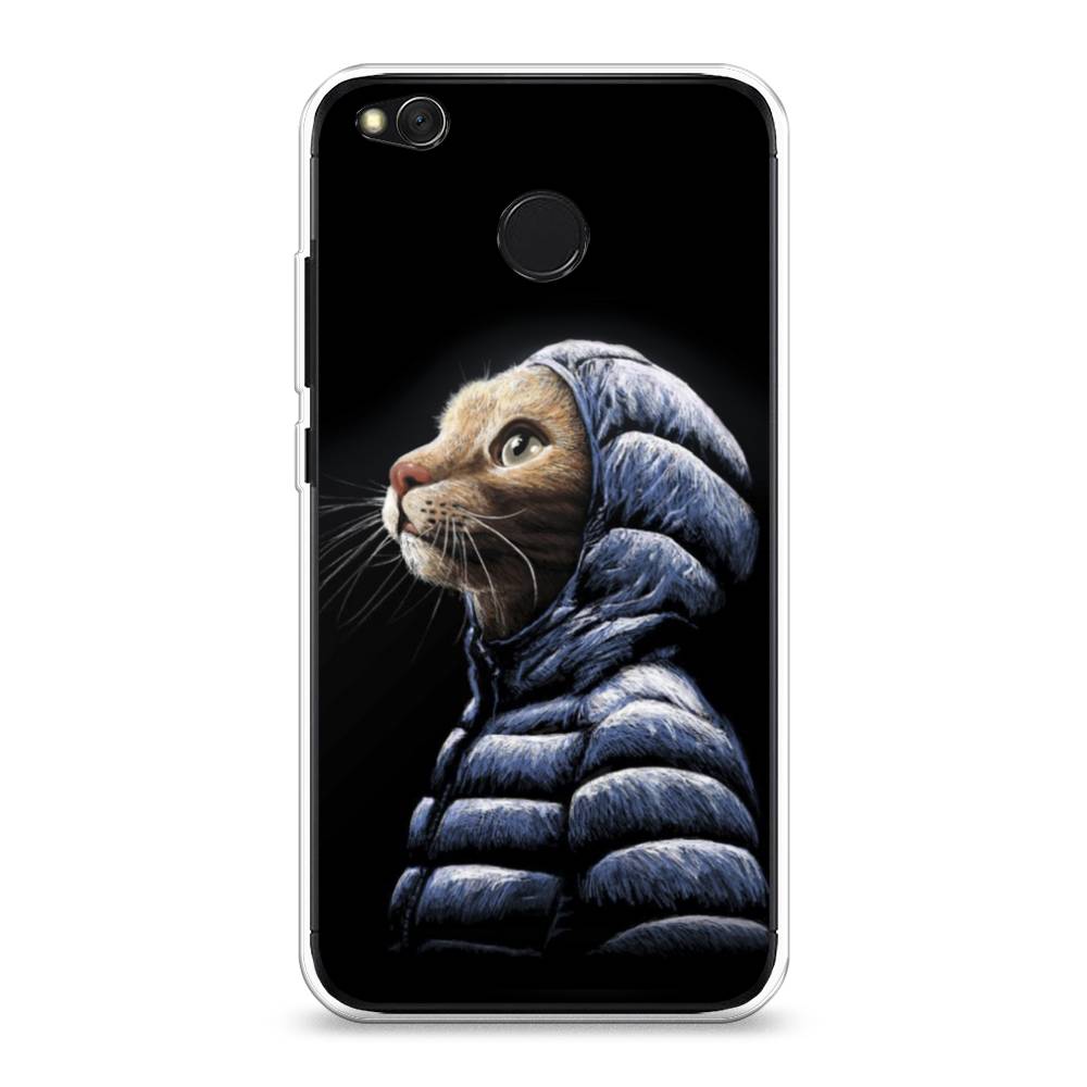 

Чехол Awog на Xiaomi Redmi 4X "Кот в капюшоне", Разноцветный, 31450-2