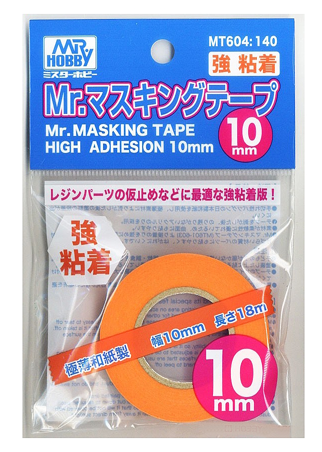 

Маскировочная лента MR.HOBBY Mr Masking Tape 10 mm High Adhesion, MT-604