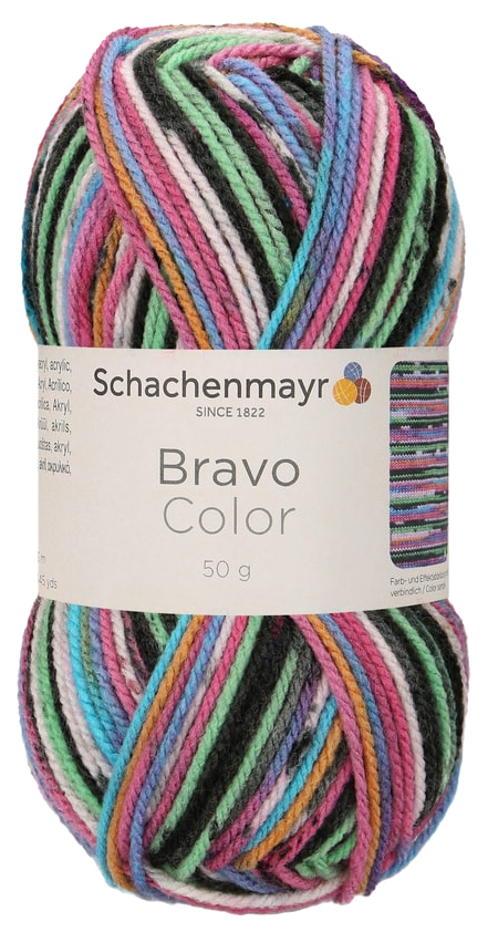 

Пряжа Schachenmayr 9801421 Bravo Color Originals (02094, sydney color), Разноцветный, Bravo Color
