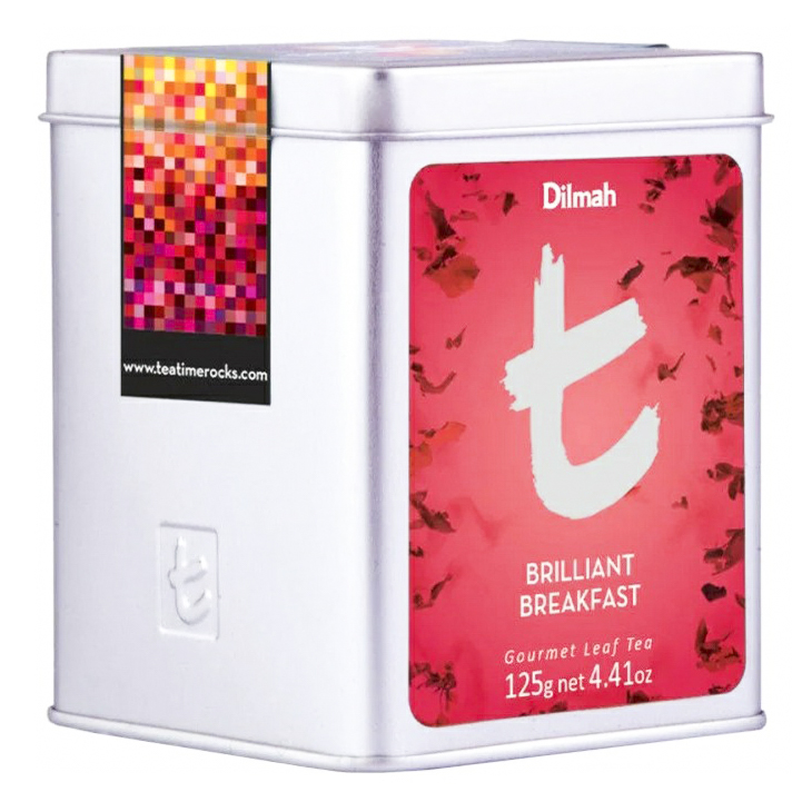 

Чай черный Dilmah t-Series Brilliant breakfast листовой 125 г