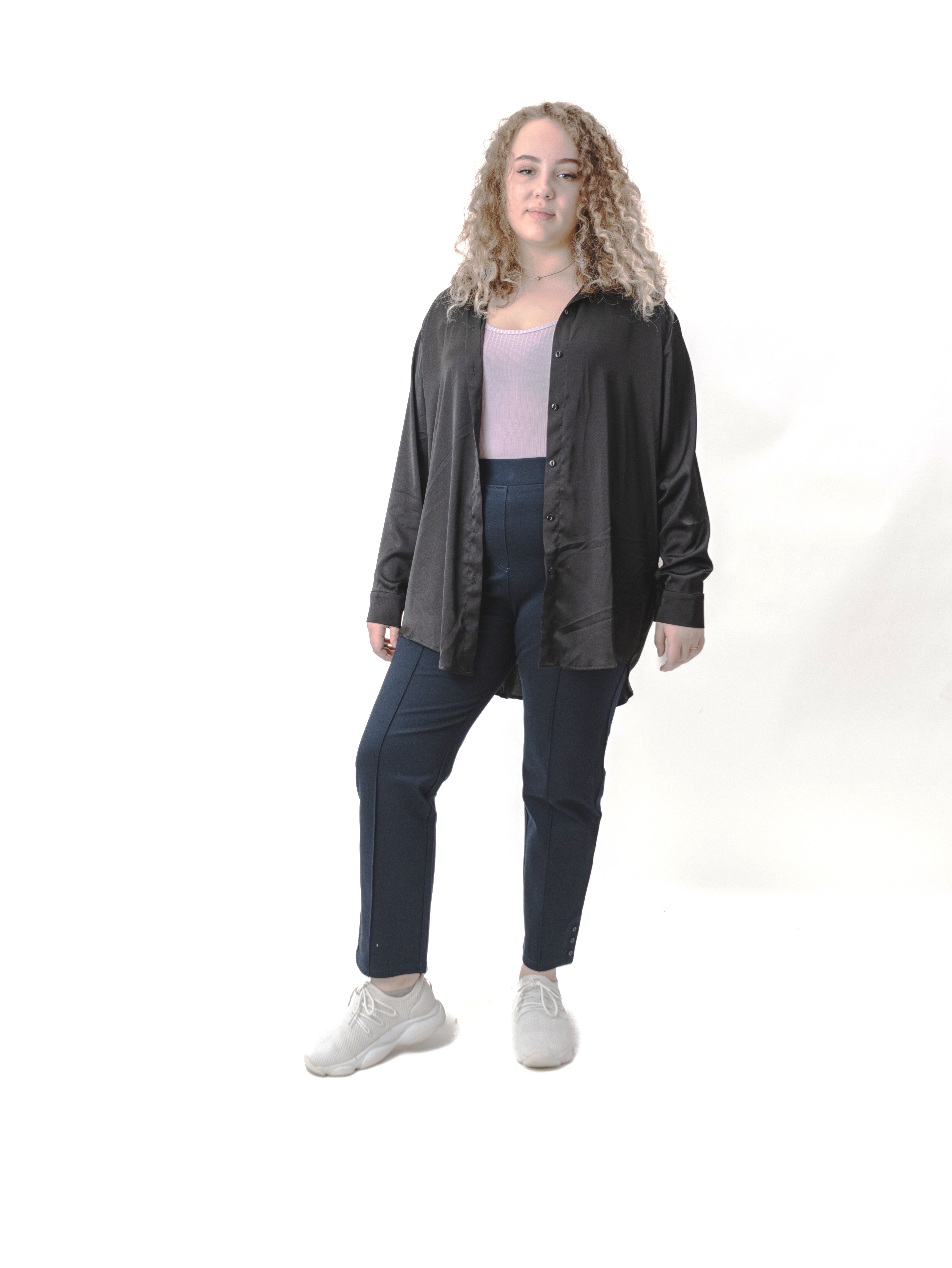 

Брюки женские Каляев 66904 синие 58 RU, Синий, 66904