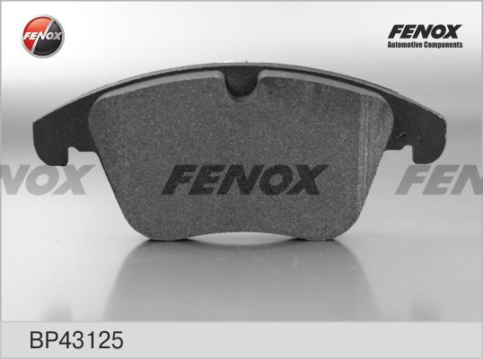 

Комплект тормозных колодок FENOX BP43125